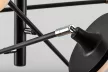 Rabalux Madi 72239 függeszték, matt fekete, beépített LED 24 W, 2350 lm, 3000 K, IP20