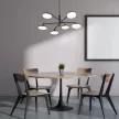Rabalux Madi 72239 függeszték, matt fekete, beépített LED 24 W, 2350 lm, 3000 K, IP20
