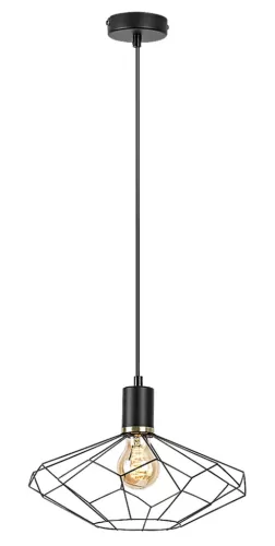 Rabalux Fran 72241 függeszték, matt fekete, 1x E27 (max 40 W) foglalat, IP20