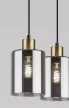 Rabalux Perez 72247 függeszték, matt fekete, 4x E27 (max 40 W) foglalat, IP20