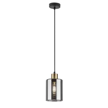 Rabalux Perez 72248 függeszték, matt fekete, 1x E27 (max 40 W) foglalat, IP20