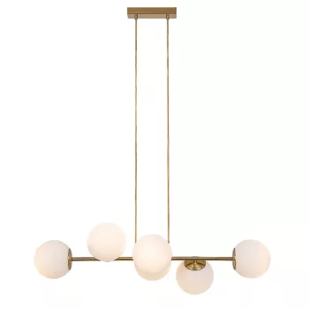 Rabalux Kiara 72249 függeszték, arany, 6x E27 (max 35 W) foglalat, IP20