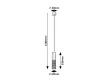 Rabalux Nasis 72250 függeszték, fekete, 1x GU10 (max 35 W) foglalat, IP20