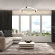Rabalux Serena 72253 függeszték, fekete, beépített LED 34 W, 3350 lm, 4000 K, IP20