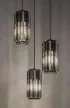 Rabalux Veness 72255 függeszték, matt fekete, 3x E27 (max 40 W) foglalat, IP20