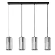 Rabalux Veness 72256 függeszték, matt fekete, 4x E27 (max 40 W) foglalat, IP20