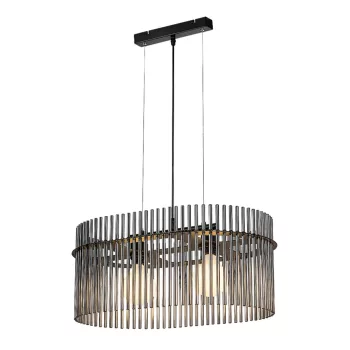 Rabalux Inesa 72262 függeszték, matt fekete, 2x E27 (max 40 W) foglalat, IP20