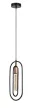 Rabalux Rovier 72263 függeszték, matt fekete, 1x E27 (max 40 W) foglalat, IP20