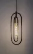 Rabalux Rovier 72263 függeszték, matt fekete, 1x E27 (max 40 W) foglalat, IP20