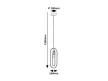 Rabalux Rovier 72263 függeszték, matt fekete, 1x E27 (max 40 W) foglalat, IP20