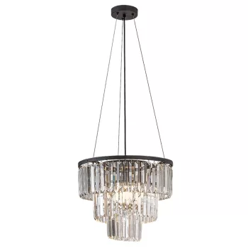 Rabalux Eloisa 72265 függeszték, fekete, 3x E27 (max 25 W) foglalat, IP20