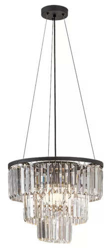 Rabalux Eloisa 72265 függeszték, fekete, 3x E27 (max 25 W) foglalat, IP20