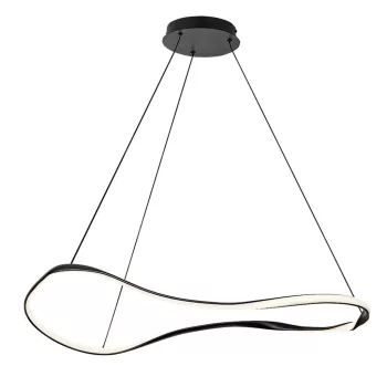 Rabalux Mirossi 72266 függeszték, fekete, beépített LED 40 W, 2070 lm, 4000 K, IP20