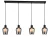 Rabalux Florian 72271 függeszték, matt fekete, 4x E27 (max 40 W) foglalat, IP20