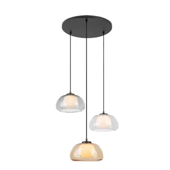 Rabalux Elowen 72276 függeszték, fekete, 3x G9 (max 5 W) foglalat, IP20