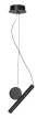 Rabalux Alaric 72278 függeszték, fekete, beépített LED 3 W, 250 lm, 3000 K, IP20