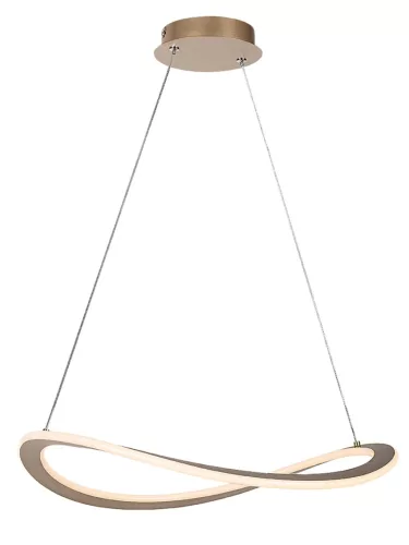 Rabalux Kallira 72281 függeszték, arany, beépített LED 40 W, 2100 lm, 3000 K, IP20