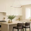 Rabalux Kallira 72281 függeszték, arany, beépített LED 40 W, 2100 lm, 3000 K, IP20