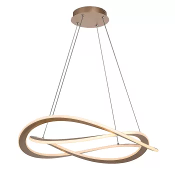 Rabalux Kallira 72282 függeszték, arany, beépített LED 72 W, 3800 lm, 3000 K, IP20