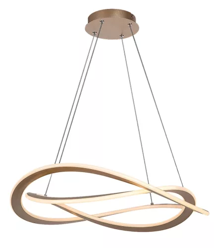 Rabalux Kallira 72282 függeszték, arany, beépített LED 72 W, 3800 lm, 3000 K, IP20