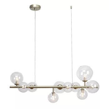 Rabalux Aslov 72298 függeszték, arany, 10x G9 (max 28 W) foglalat, IP20