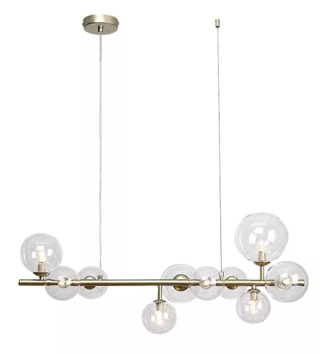 Rabalux Aslov 72298 függeszték, arany, 10x G9 (max 28 W) foglalat, IP20