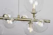 Rabalux Aslov 72298 függeszték, arany, 10x G9 (max 28 W) foglalat, IP20