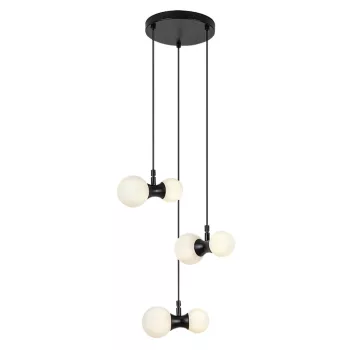 Rabalux Lition 72300 függeszték, fekete, 6x G9 (max 28 W) foglalat, IP20