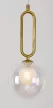 Rabalux Rosehip 72303 függeszték, pezsgő, 1x G9 (max 25 W) foglalat, IP20