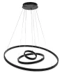 Rabalux Isaure 72306 függeszték, fekete, beépített LED 100 W, 8000 lm, 3000-6500 K, IP20