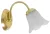 Rabalux Rafaella 7231 fali lámpa, arany, 1x E14 (max 40 W) foglalat, IP20