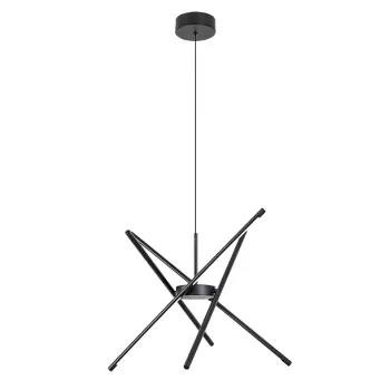 Rabalux Henli2 72338 függeszték, fekete, beépített LED 40 W, 2800 lm, 3000 K, IP20