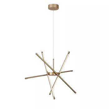 Rabalux Henli2 72339 függeszték, arany, beépített LED 40 W, 2800 lm, 3000 K, IP20