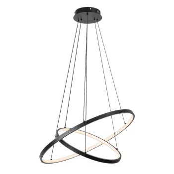 Rabalux Beliza 72345 függeszték, fekete, beépített LED 75 W, 6100 lm, 3000-6500 K, IP20