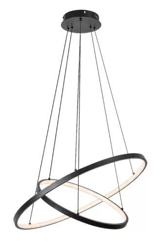 Rabalux Beliza 72345 függeszték, fekete, beépített LED 75 W, 6100 lm, 3000-6500 K, IP20