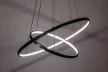 Rabalux Beliza 72345 függeszték, fekete, beépített LED 75 W, 6100 lm, 3000-6500 K, IP20