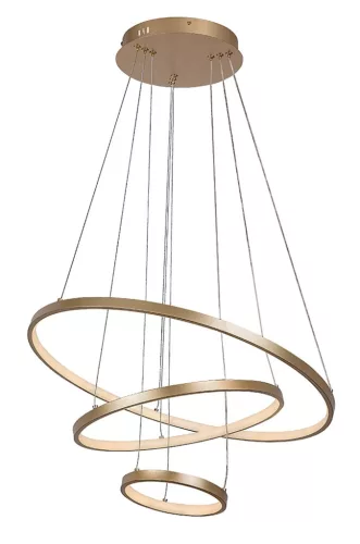 Rabalux Beliza 72349 függeszték, arany, beépített LED 90 W, 7200 lm, 3000-6500 K, IP20