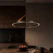 Rabalux Renara 72352 függeszték, fekete/ arany, beépített LED 40 W, 1850 lm, 3000 K, IP20