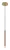 Rabalux Ramira 72357 függeszték, arany, 1x G9 (max 5 W) foglalat, IP20