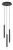 Rabalux Ramira 72358 függeszték, fekete, 3x G9 (max 5 W) foglalat, IP20