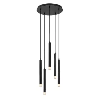 Rabalux Ramira 72360 függeszték, fekete, 5x G9 (max 5 W) foglalat, IP20