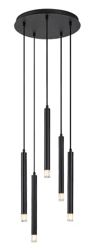 Rabalux Ramira 72360 függeszték, fekete, 5x G9 (max 5 W) foglalat, IP20
