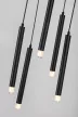 Rabalux Ramira 72360 függeszték, fekete, 5x G9 (max 5 W) foglalat, IP20