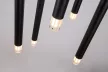 Rabalux Ramira 72360 függeszték, fekete, 5x G9 (max 5 W) foglalat, IP20