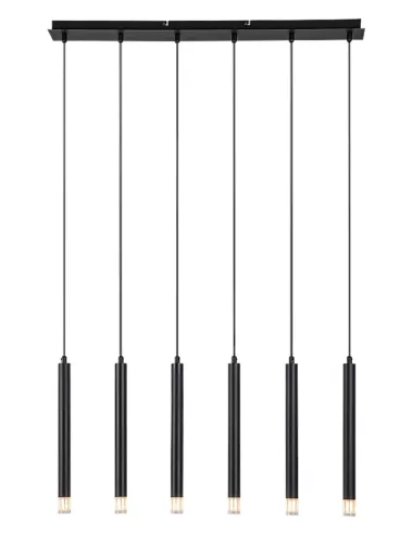 Rabalux Ramira 72362 függeszték, fekete, 6x G9 (max 5 W) foglalat, IP20