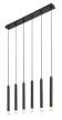 Rabalux Ramira 72362 függeszték, fekete, 6x G9 (max 5 W) foglalat, IP20
