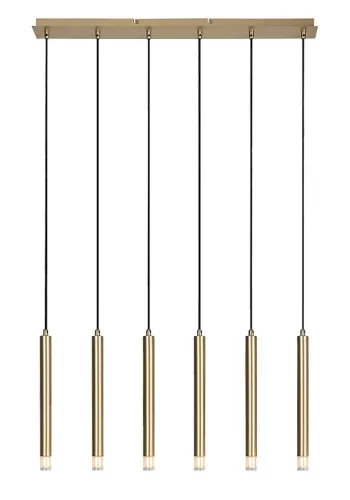 Rabalux Ramira 72363 függeszték, arany, 6x G9 (max 5 W) foglalat, IP20
