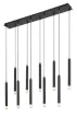Rabalux Ramira 72364 függeszték, fekete, 10x G9 (max 5 W) foglalat, IP20