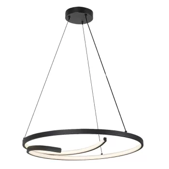 Rabalux Niloo 72367 függeszték, fekete, beépített LED 40 W, 2080 lm, 4000 K, IP20