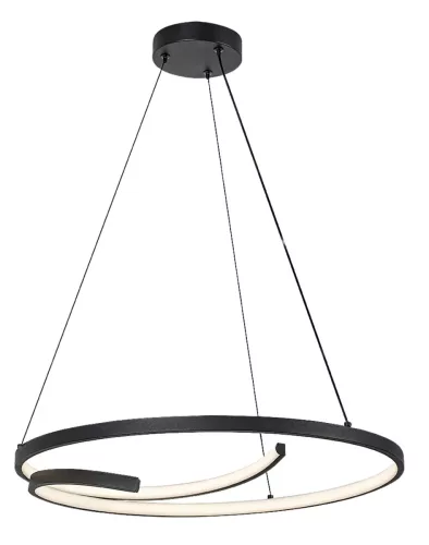 Rabalux Niloo 72367 függeszték, fekete, beépített LED 40 W, 2080 lm, 4000 K, IP20
